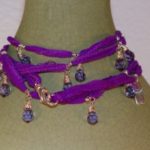 Elysium Warrior Wrap with Silk and Preciosa Beads