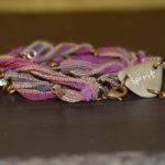 Winter Iris Warrior Wrap Necklace